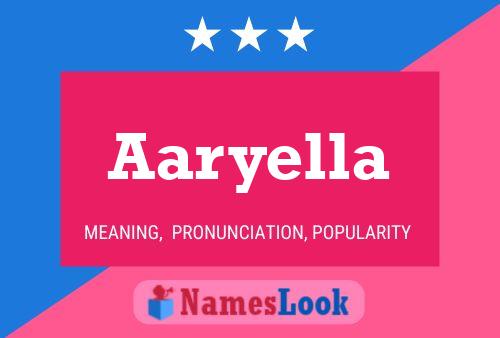 Aaryella பெயர் போஸ்டர்