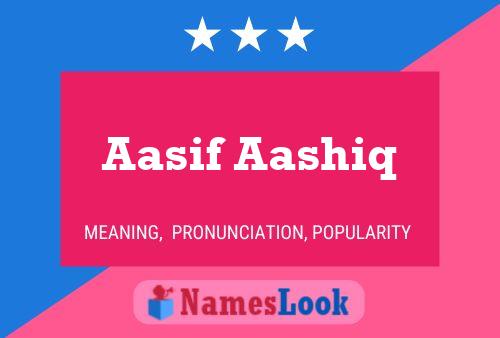 Aasif Aashiq பெயர் போஸ்டர்