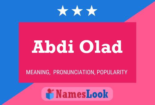 Abdi Olad பெயர் போஸ்டர்