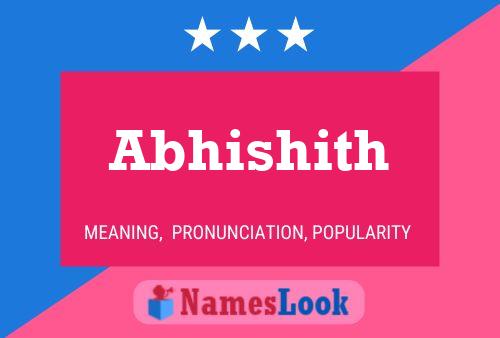 Abhishith பெயர் போஸ்டர்