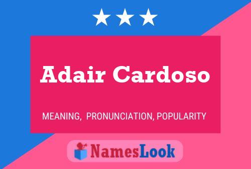 Adair Cardoso பெயர் போஸ்டர்