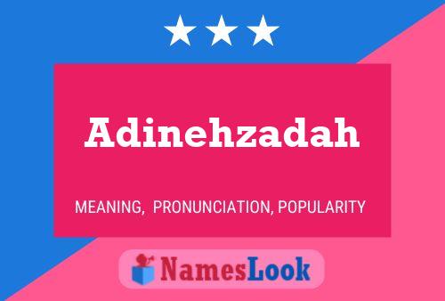 Adinehzadah பெயர் போஸ்டர்