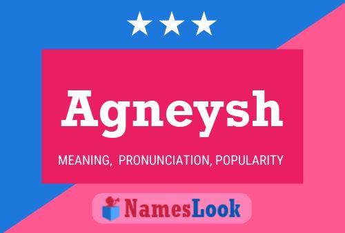 Agneysh பெயர் போஸ்டர்