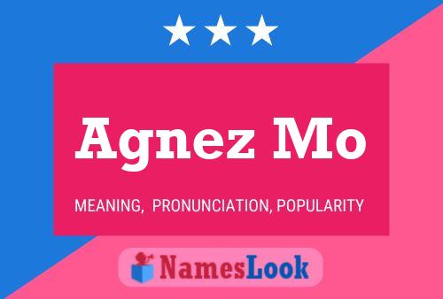 Agnez Mo பெயர் போஸ்டர்