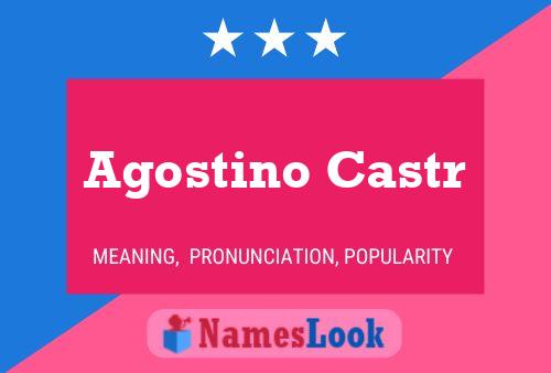 Agostino Castr பெயர் போஸ்டர்