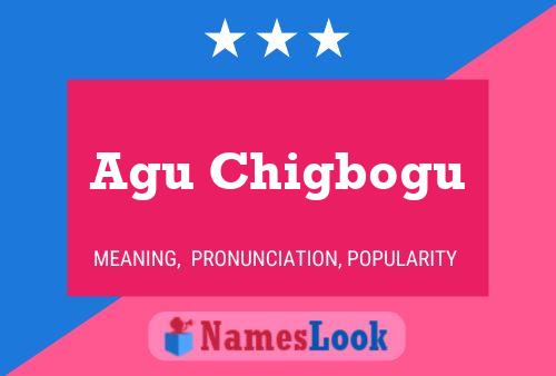 Agu Chigbogu பெயர் போஸ்டர்