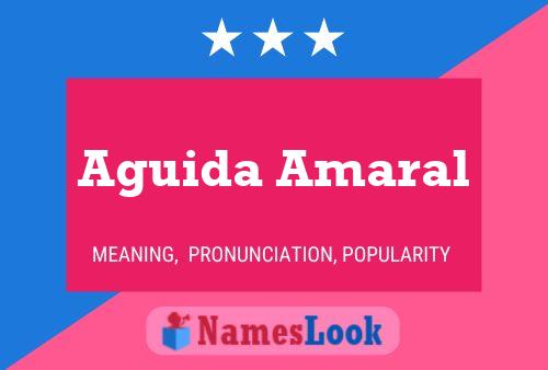 Aguida Amaral பெயர் போஸ்டர்