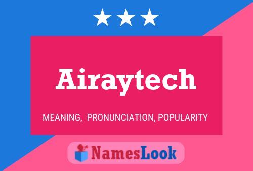 Airaytech பெயர் போஸ்டர்