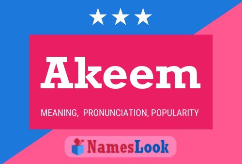 Akeem பெயர் போஸ்டர்