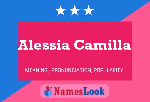 Alessia Camilla பெயர் போஸ்டர்