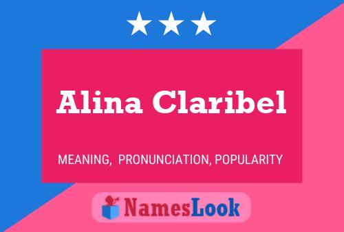 Alina Claribel பெயர் போஸ்டர்