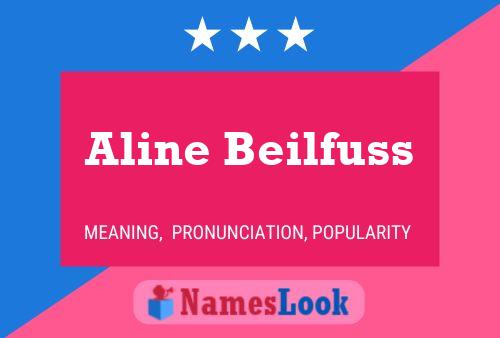 Aline Beilfuss பெயர் போஸ்டர்