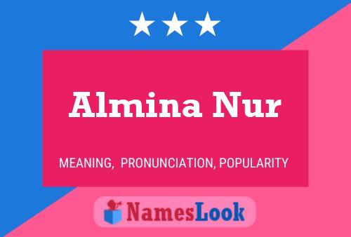 Almina Nur பெயர் போஸ்டர்