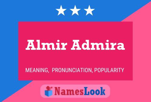 Almir Admira பெயர் போஸ்டர்