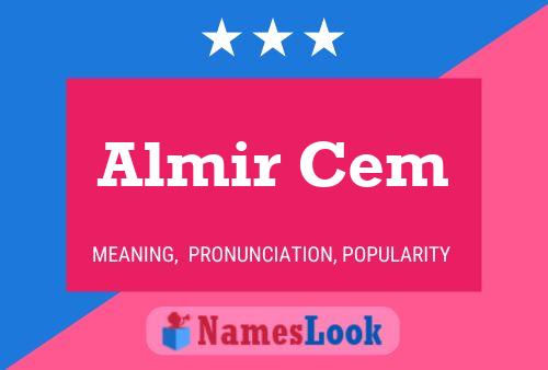 Almir Cem பெயர் போஸ்டர்