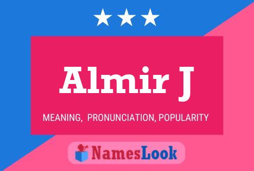 Almir J பெயர் போஸ்டர்