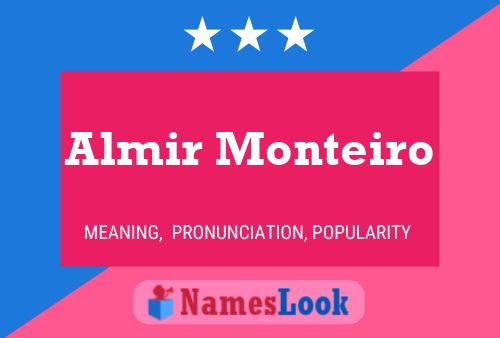 Almir Monteiro பெயர் போஸ்டர்