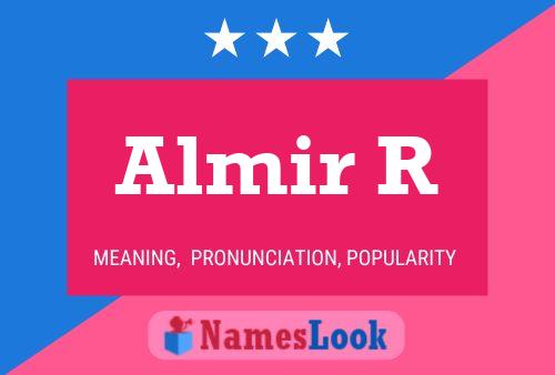 Almir R பெயர் போஸ்டர்