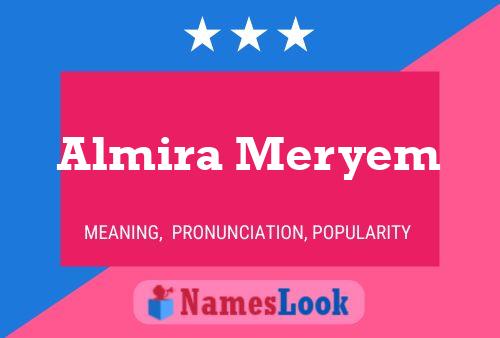 Almira Meryem பெயர் போஸ்டர்