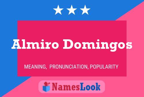 Almiro Domingos பெயர் போஸ்டர்