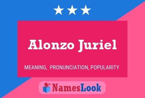 Alonzo Juriel பெயர் போஸ்டர்