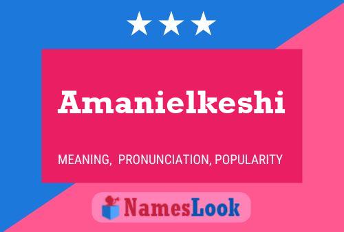 Amanielkeshi பெயர் போஸ்டர்