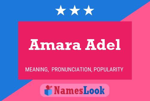 Amara Adel பெயர் போஸ்டர்