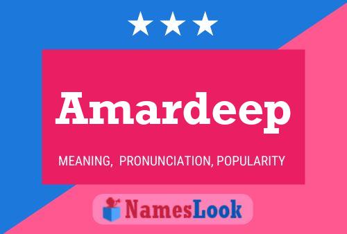 Amardeep பெயர் போஸ்டர்