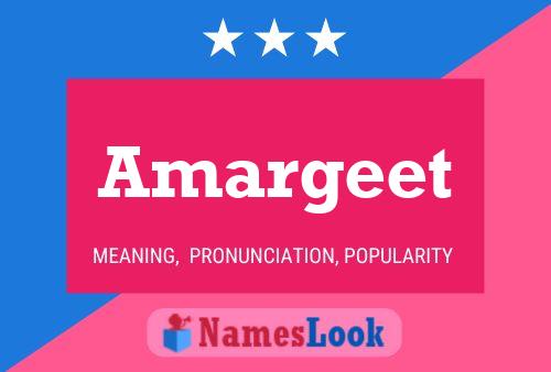 Amargeet பெயர் போஸ்டர்