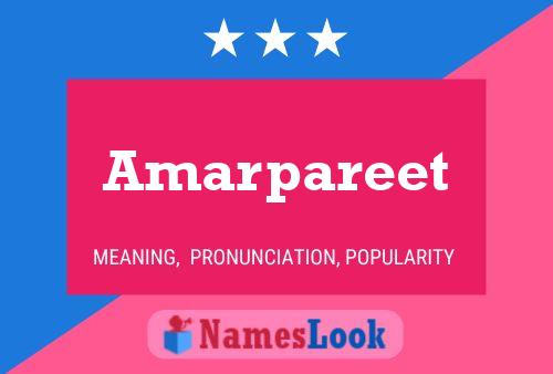 Amarpareet பெயர் போஸ்டர்