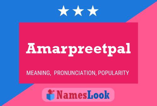 Amarpreetpal பெயர் போஸ்டர்