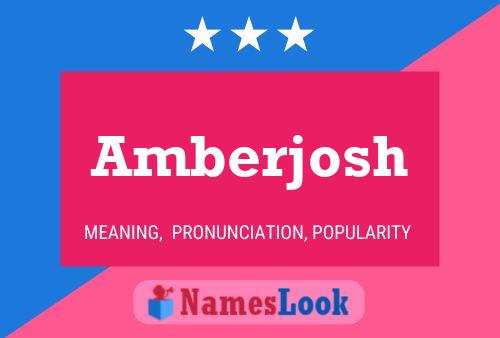 Amberjosh பெயர் போஸ்டர்