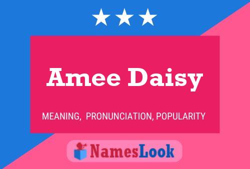 Amee Daisy பெயர் போஸ்டர்