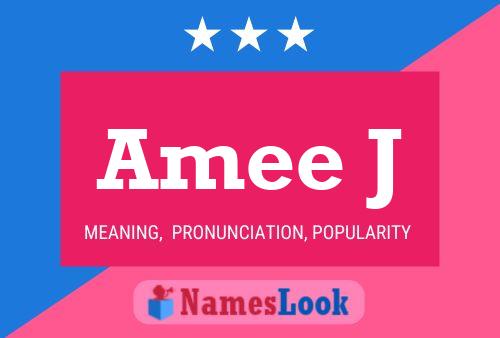 Amee J பெயர் போஸ்டர்