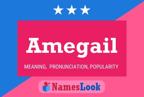 Amegail பெயர் போஸ்டர்