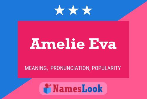 Amelie Eva பெயர் போஸ்டர்