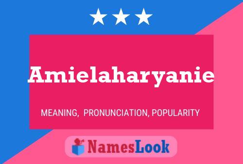 Amielaharyanie பெயர் போஸ்டர்