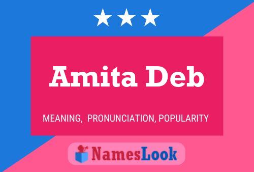 Amita Deb பெயர் போஸ்டர்