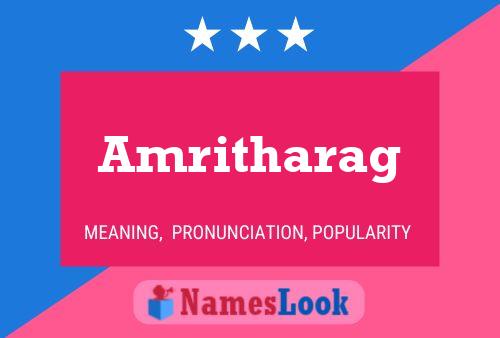 Amritharag பெயர் போஸ்டர்