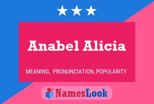 Anabel Alicia பெயர் போஸ்டர்