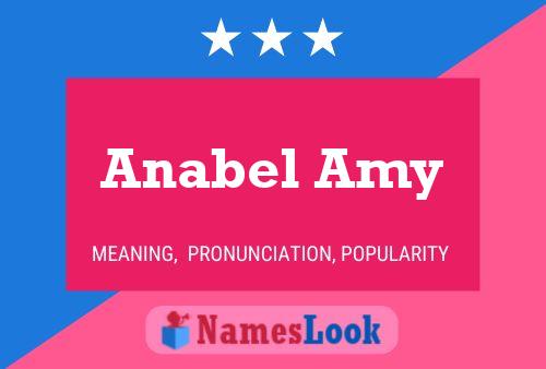 Anabel Amy பெயர் போஸ்டர்