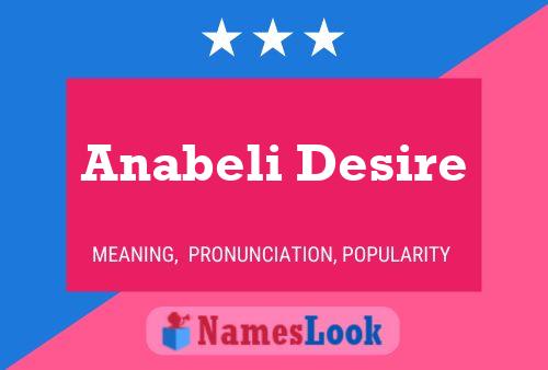 Anabeli Desire பெயர் போஸ்டர்