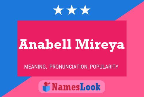 Anabell Mireya பெயர் போஸ்டர்