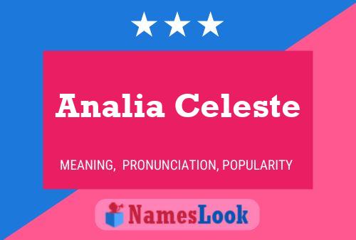 Analia Celeste பெயர் போஸ்டர்