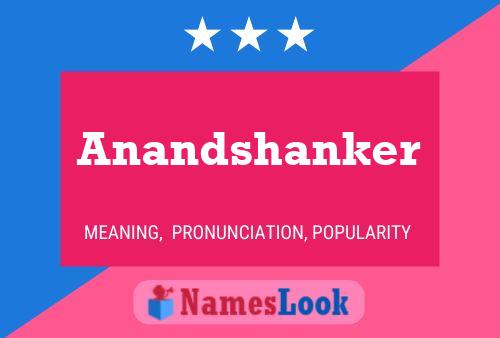 Anandshanker பெயர் போஸ்டர்