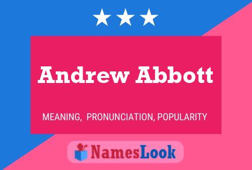 Andrew Abbott பெயர் போஸ்டர்