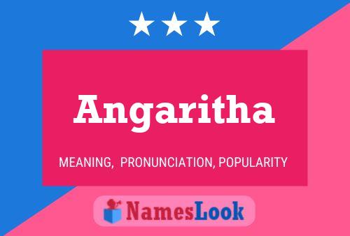 Angaritha பெயர் போஸ்டர்