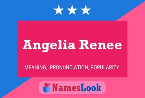 Angelia Renee பெயர் போஸ்டர்