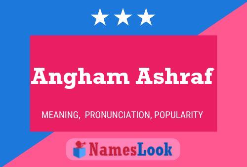 Angham Ashraf பெயர் போஸ்டர்