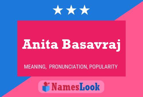 Anita Basavraj பெயர் போஸ்டர்